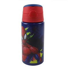 Alumiiniumist veepudel Spidermaniga, 500 ml hind ja info | Joogipudelid | kaup24.ee