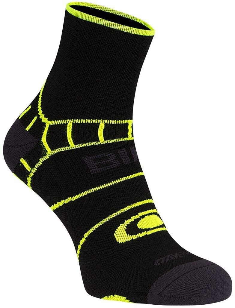 Meeste jalgrattasokid Avento Climayarn, black/fluorescent yellow цена и информация | Meeste sokid | kaup24.ee