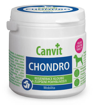 Vitamiinid koertele CANVIT CHONDRO N230, 230 g hind ja info | Toidulisandid ja parasiitide vastased tooted | kaup24.ee