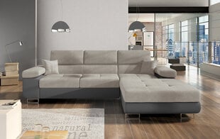 Мягкий угловой диван Armando, кремовый/серый цена и информация | Угловые диваны | kaup24.ee