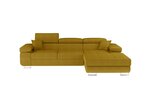 Мягкий угловой диван Armando, желтый