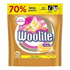 Woolite pesukapslid keratiiniga Pro Care, 33 tk hind ja info | Pesuvahendid | kaup24.ee