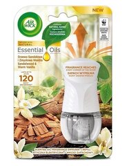 Air Wick освежитель воздуха с электрическим устройством Electrical Sandalwood & Warm Vanilla, 19 мл цена и информация | Освежители воздуха | kaup24.ee