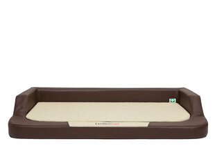 Hobbydog лежак Medico Lux L, 75x50 см, коричневого/кремового цвета цена и информация | Лежаки, домики | kaup24.ee