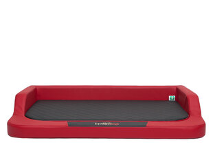 Hobbydog лежак Medico Lux XL, 94x62 см, красного/черного цвета цена и информация | Лежаки, домики | kaup24.ee