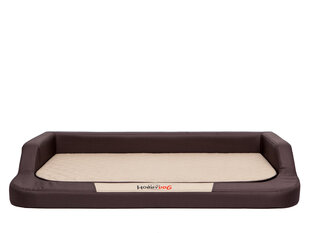 Hobbydog лежак Medico Standard L, 75x50 см, коричневого/кремового цвета цена и информация | Лежаки, домики | kaup24.ee
