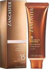 Tooniv näokreem Lancaster Infinite Bronze SPF15 50 ml hind ja info | Päikesepuudrid, põsepunad | kaup24.ee