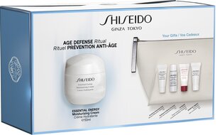 Näohooldustoodete komplekt naistele Shiseido Essential Energy hind ja info | Näokreemid | kaup24.ee