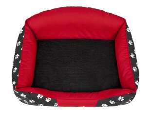 Лежак Hobbydog Exclusive XXL, красный/черный цена и информация | Лежаки, домики | kaup24.ee