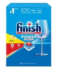 Finish Power Essential Плотность для посудомоечной машины Лимон, 70 шт. цена и информация | Средства для мытья посуды | kaup24.ee