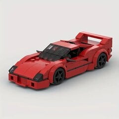 Konstruktori "Ferrari F40", 186 tk hind ja info | Klotsid ja konstruktorid | kaup24.ee