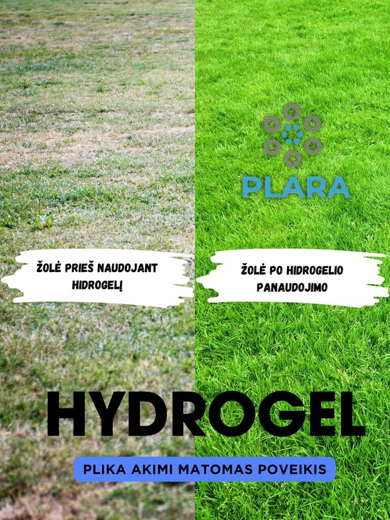 Hüdrogeel Plara Agrogel Bio, 0,5 kg цена и информация | Hooldusvahendid taimedele | kaup24.ee