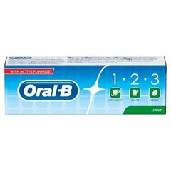 Зубная паста Oral-B 1-2-3 100 мл цена и информация | Для ухода за зубами | kaup24.ee