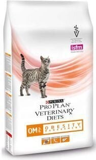 Purina Ppvd Feline Om Obesity täiskasvanud kassidele, 1,5 kg цена и информация | Kuivtoit kassidele | kaup24.ee