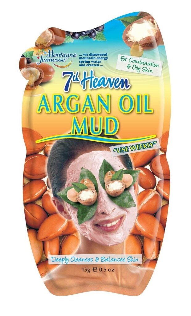 Näomask Montagne Jeunesse 7th Argan Oil 15 g hind ja info | Näomaskid, silmamaskid | kaup24.ee