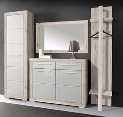Зеркало для прихожей Forte Attrus, песочного цвета цена и информация | Forte Мебель для прихожей | kaup24.ee