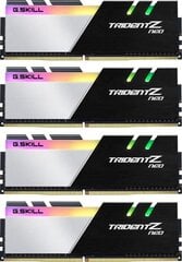 G.Skill mälu Trident Z Neo DDR4 128GB (4X32GB) 3600MHz CL16 128GTZN hind ja info | Operatiivmälu (RAM) | kaup24.ee