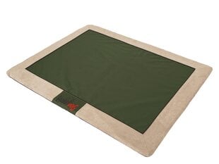 Коврик Hobbydog L, 90x70 см, зеленый цена и информация | Лежаки, домики | kaup24.ee