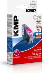 KMP tindikassett C75 punane asendustoode: CLI-521 M цена и информация | Картриджи для струйных принтеров | kaup24.ee