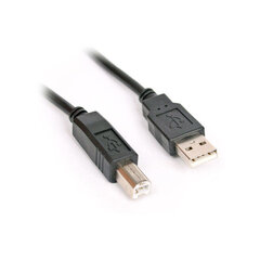 Kaabel Omega USB A/USB B, 3m, Must цена и информация | Кабели и провода | kaup24.ee