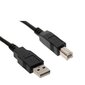 Kaabel Omega USB A/USB B, 1.5m, Must цена и информация | Kaablid ja juhtmed | kaup24.ee