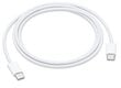 Andmeedastus-, laadimiskaabel Apple MUF72ZM/A USB-C 1m, Valge hind ja info | Mobiiltelefonide kaablid | kaup24.ee