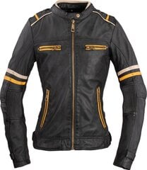 Naiste nahast motojope W-TEC Traction Lady - must XL hind ja info | Mootorratturi joped | kaup24.ee