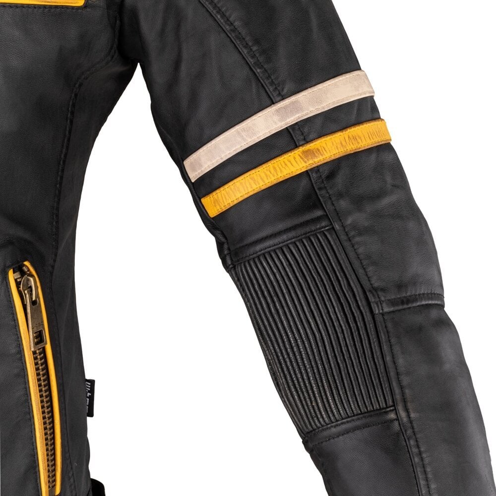 Naiste nahast motojope W-TEC Traction Lady - must 3XL hind ja info | Mootorratturi joped | kaup24.ee