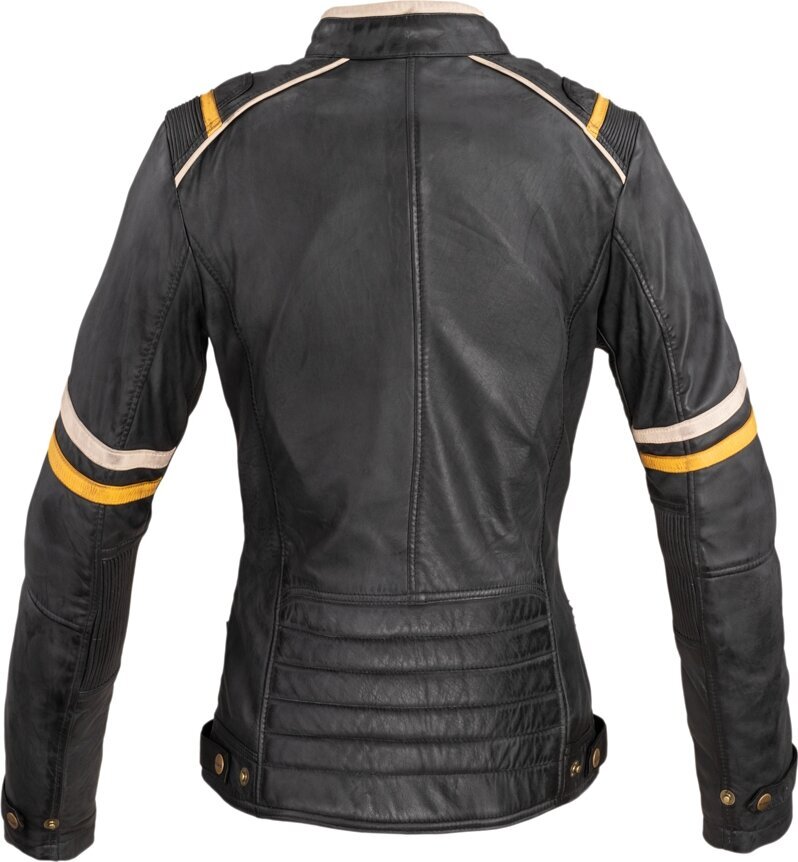 Naiste nahast motojope W-TEC Traction Lady - must 3XL hind ja info | Mootorratturi joped | kaup24.ee