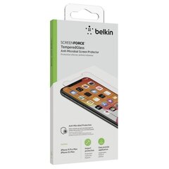 Belkin ekraani kaitsekile ScreenForce TemperedGlass antimic. iPhone 11Pro Max/Xs Max hind ja info | Ekraani kaitsekiled | kaup24.ee