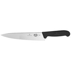 Fibrox liha nuga hammastatud teraga 5.2033.22 22 cm. Victorinox hind ja info | Noad ja tarvikud | kaup24.ee