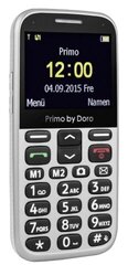 Doro mobiiltelefon Primo 366 hõbedane ENG hind ja info | Telefonid | kaup24.ee