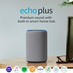 Amazon nutikõlar Echo Plus 2 Sandstone, valge hind ja info | Kõlarid | kaup24.ee