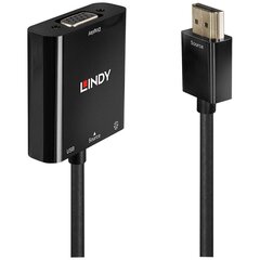 Lindy - videomuundur - must hind ja info | USB jagajad, adapterid | kaup24.ee