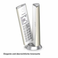 Panasonic KX-TGK220GN, valge hind ja info | Lauatelefonid | kaup24.ee