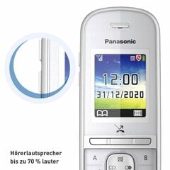 Tелефон Panasonic Corp. KX-TGH720GG Беспроводный (Пересмотрено B) цена и информация | Стационарные телефоны | kaup24.ee