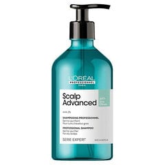 Puhastav šampoon rasustele juustele L'oreal Serie Expert Scalp Advanced, 500 ml hind ja info | Šampoonid | kaup24.ee