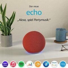 Amazon nutikõlar Echo 4 PRODUCT(RED), punane цена и информация | Камеры видеонаблюдения | kaup24.ee