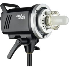 Godox stuudiovälk MS200 studio flash 200Ws hind ja info | Fotovalgustuse seadmed | kaup24.ee