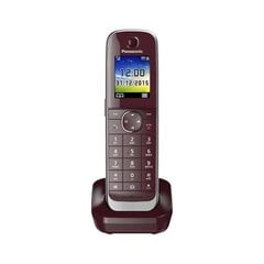 Panasonic telefon KX-TGJA30EXR wine punane цена и информация | Стационарные телефоны | kaup24.ee