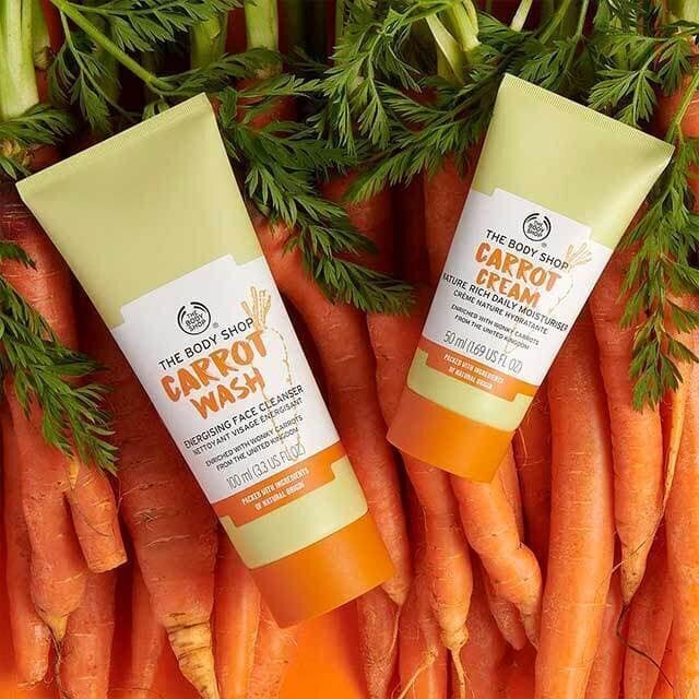 Näopesuvahend The Body Shop Carrot 100 ml цена и информация | Näopuhastusvahendid | kaup24.ee