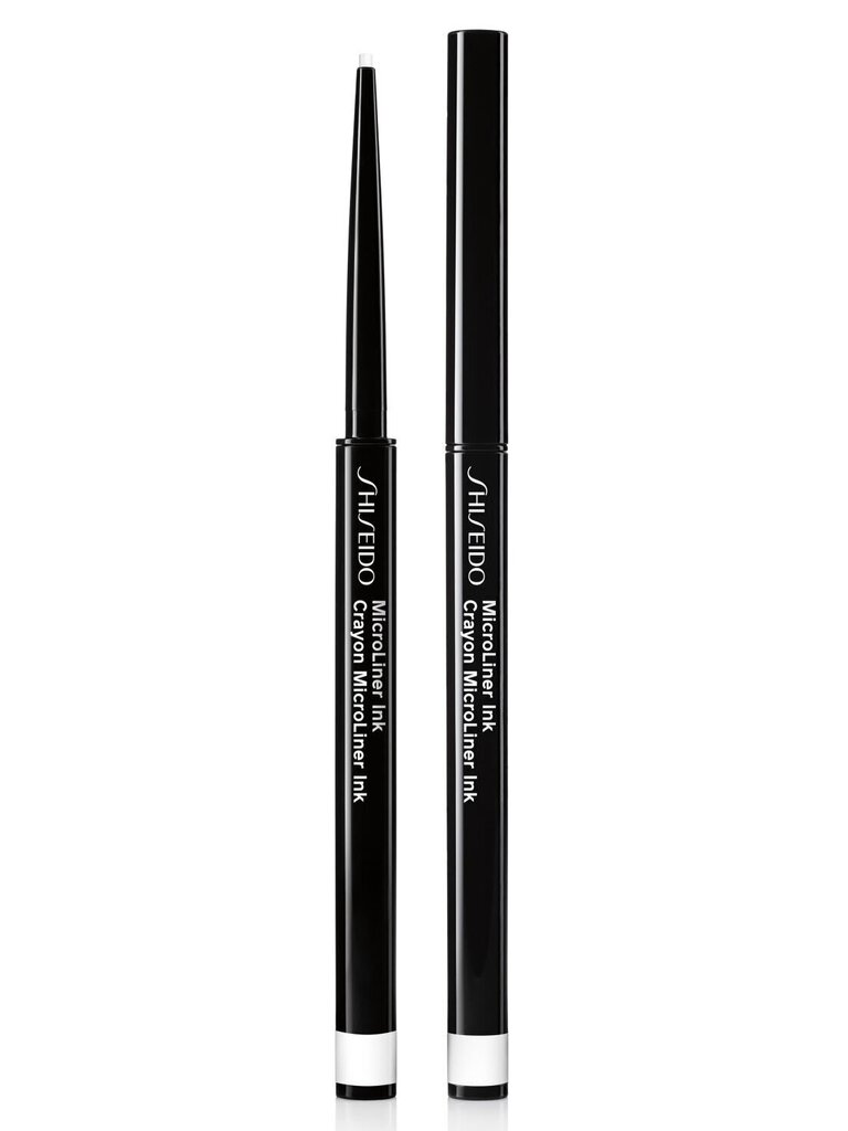 Silmalainer Shiseido MicroLiner Ink 0,8 g, 05 White hind ja info | Ripsmetušid, lauvärvid, silmapliiatsid, seerumid | kaup24.ee