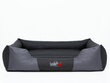 Pesa Hobbydog Premium L, must/hall, 65x50 cm hind ja info | Pesad, padjad | kaup24.ee