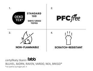 Tumba Signal Meble Lori, kollane hind ja info | Kott-toolid, tumbad, järid | kaup24.ee