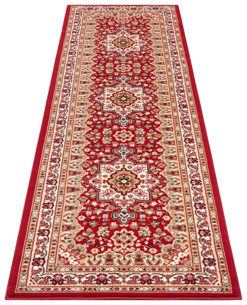 Kitsas vaip Nouristan Mirkan Parun Tabriz 80x250 cm, punane hind ja info | Vaibad | kaup24.ee