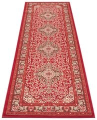 Kitsas vaip Nouristan Mirkan Skazar Isfahan 80x250 cm, punane hind ja info | Vaibad | kaup24.ee
