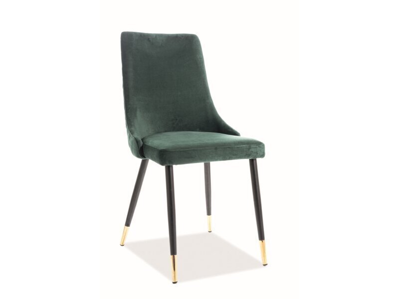 2 tooli komplekt Signal Meble Piano, roheline hind ja info | Söögilaua toolid, köögitoolid | kaup24.ee