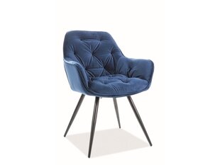 2 tooli komplekt Signal Meble Cherry, sinine hind ja info | Söögitoolid, baaritoolid | kaup24.ee