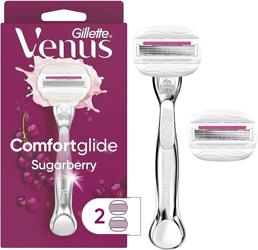 Gillette Venus Kinkekomplekt Raseerija Comfortglide + 2 vahetustera + kott цена и информация | Raseerimisvahendid | kaup24.ee