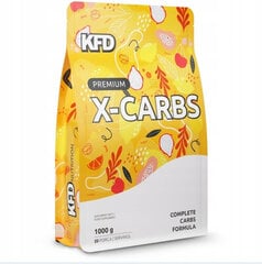 Углеводная смесь KFD X-CARBS, 1кг цена и информация | Добавки и препараты для набора мышечной массы | kaup24.ee